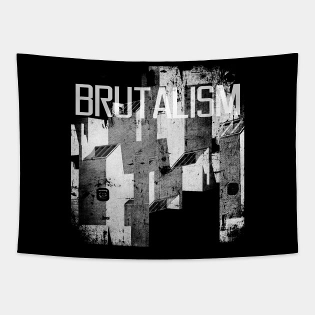 brutalism 1 Tapestry by soillodge