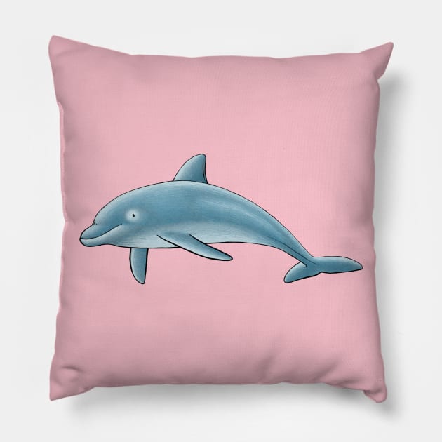 Dolphin Pillow by Akman