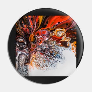 Abstract art Pin