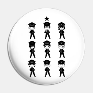 Litchi Hikari Club chibis Pin