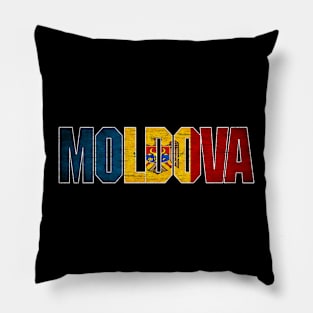 Moldova Flag for Men Women Chauau National Pride Pillow