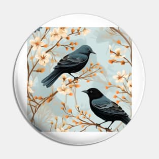 North American Birds - Cow Bird Pin