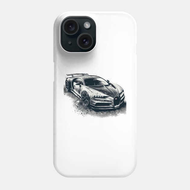 Bugatti Chiron Phone Case by Vehicles-Art