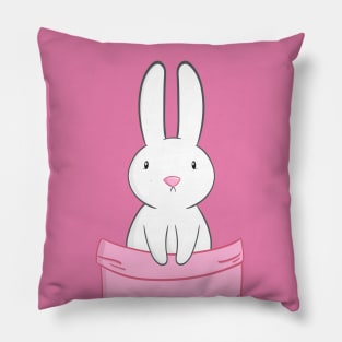 Bunny pocket Pillow