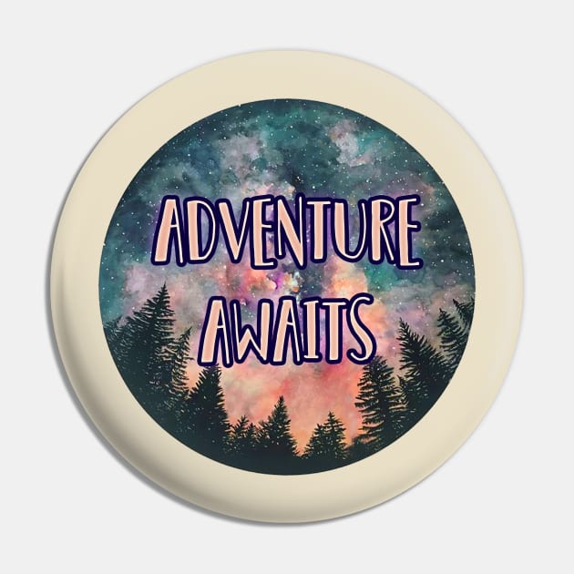 Adventure Awaits Pin by charlescheshire