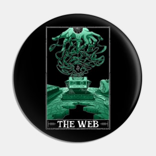 The Web Tarotesque (Dark) Pin