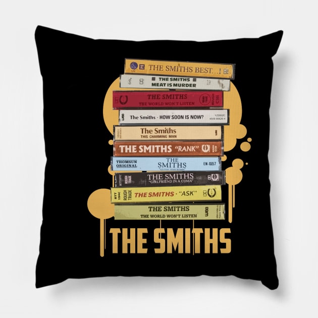 the smiths all in Pillow by Dami BlackTint