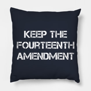 14th Amendment Pillow