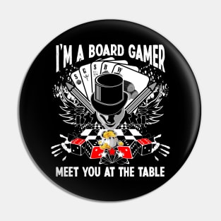 I'm a Board Gamer Pin