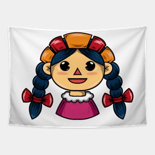 Mexican Doll Maria Tapestry