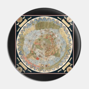 1580s world map Pin