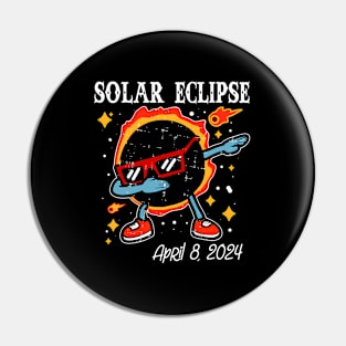 Dab Sun Solar Eclipse 2024 Totality April 8 Pin