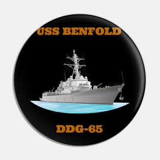 Benfold DDG-65 Destroyer Ship Pin