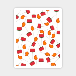 Fun Mexican paleta candy pattern Magnet