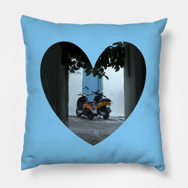 Mykonos Romance Pillow by TenomonMalke