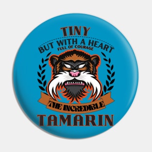 Emperor Tamarin Pin