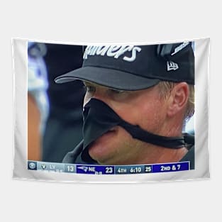 Gruden Master of Masks Tapestry