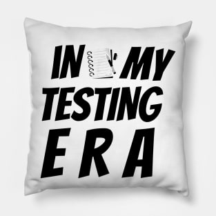 Educators Test Day In My Testing Era Pillow