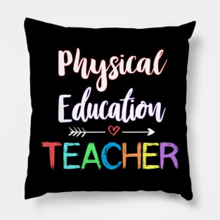 Physical Education Teacher School PE Teacher Fitness Pillow