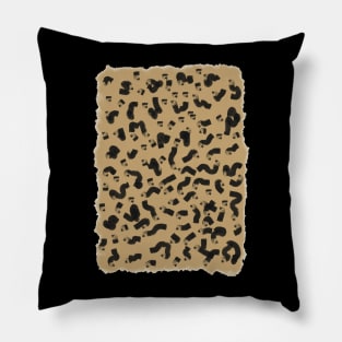 Leopard Graphitti Design Pillow