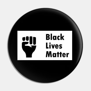 Black Lives Matter Black Activism Civil Rights Pin