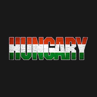 Hungary Flag for Men Women Hungary National Pride T-Shirt