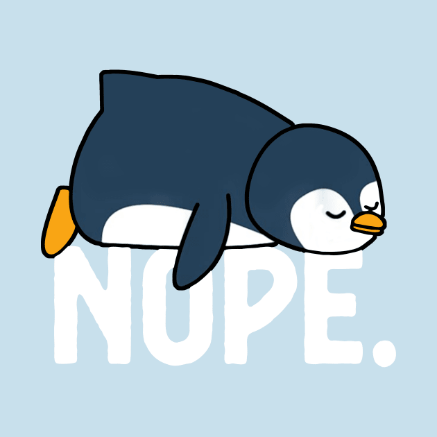 Pinguin Nope by Kocekoceko