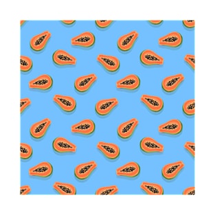 Papaya Pattern T-Shirt