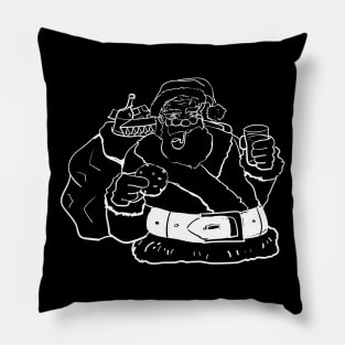 Winter Santa Pillow