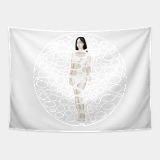 Logo Girl Tapestry