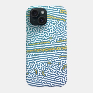 Ocean Waves and Golden Sands Phone Case