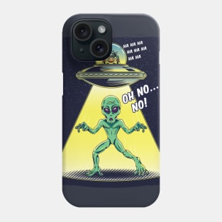 Cow vs. Alien Phone Case