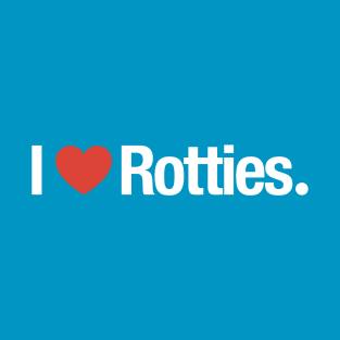 I heart Rotties T-Shirt