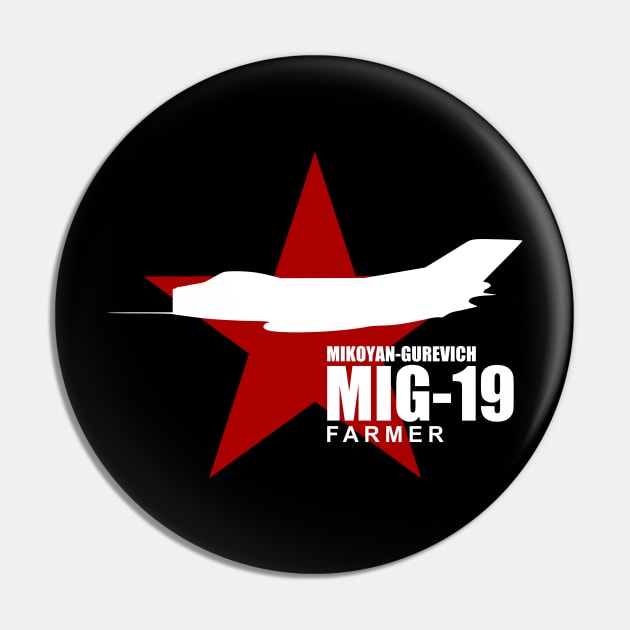 Mig-19 Farmer Pin by TCP