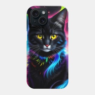 Fantasy Rainbow Furry Cat Phone Case