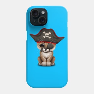 Cute Baby Cougar Cub Pirate Phone Case