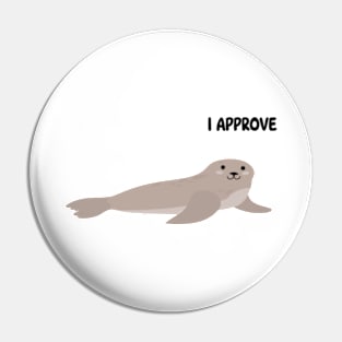 Seal of Approval Pin