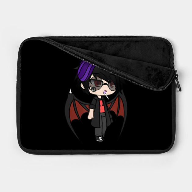 Cute Chibi Style Kawaii Anime Vamp Boy With Vampire Wings T Shirt Cute Chibi Vamp Boy Vampire Wings Ka Laptop Case Teepublic