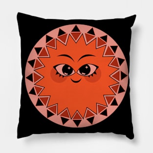 Terracotta Sunshine Pillow