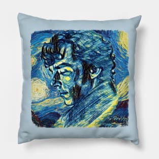 Benedict Cumberbatch Van Gogh Style Pillow