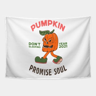 PUMPKIN promise soul Tapestry