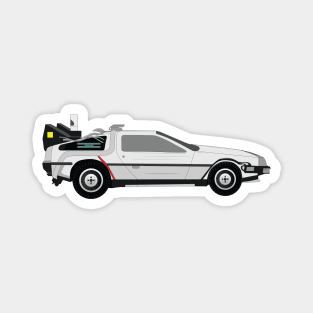 DeLorean Magnet