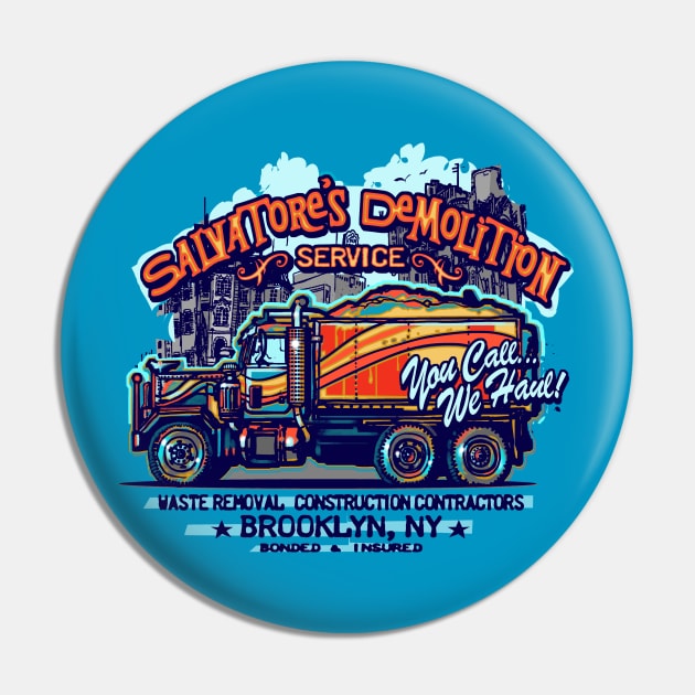 Big DUMPTRUCK Pin by teepublickalt69