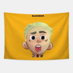 blackbear illustration Tapestry