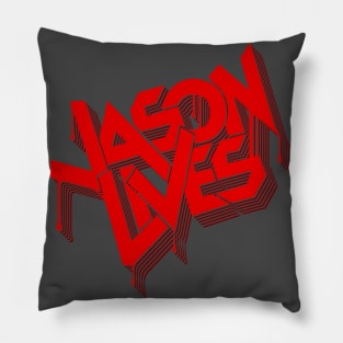 Jason Lives BLOOD Pillow