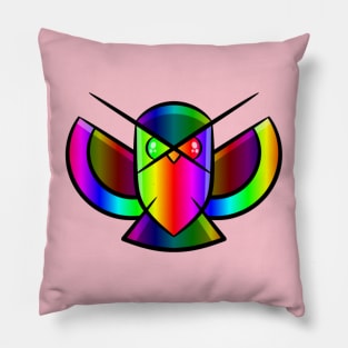 Rainbow Owl Pillow