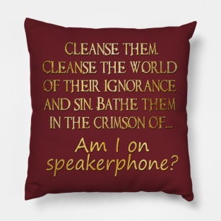 Cabin in the Woods Speakerphone Pillow