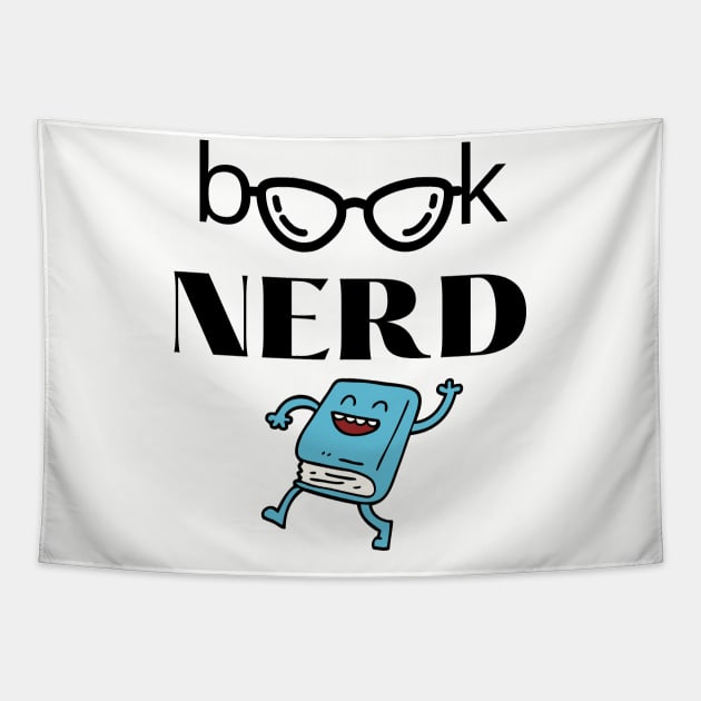 Book Nerd Tapestry by hippyhappy