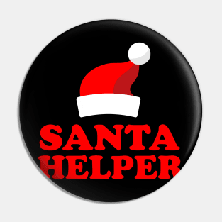 Santa Helper logo Pin