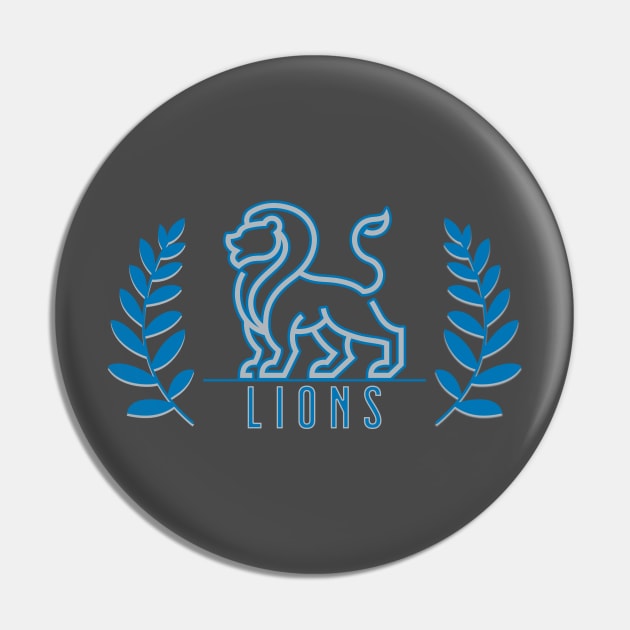 Detroit Lions Pin by lakokakr